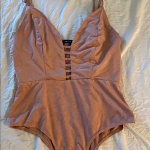 Pink bodysuit